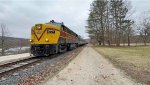 CVSR 6777 passes between Beaver Marsh and Howe Meadow.